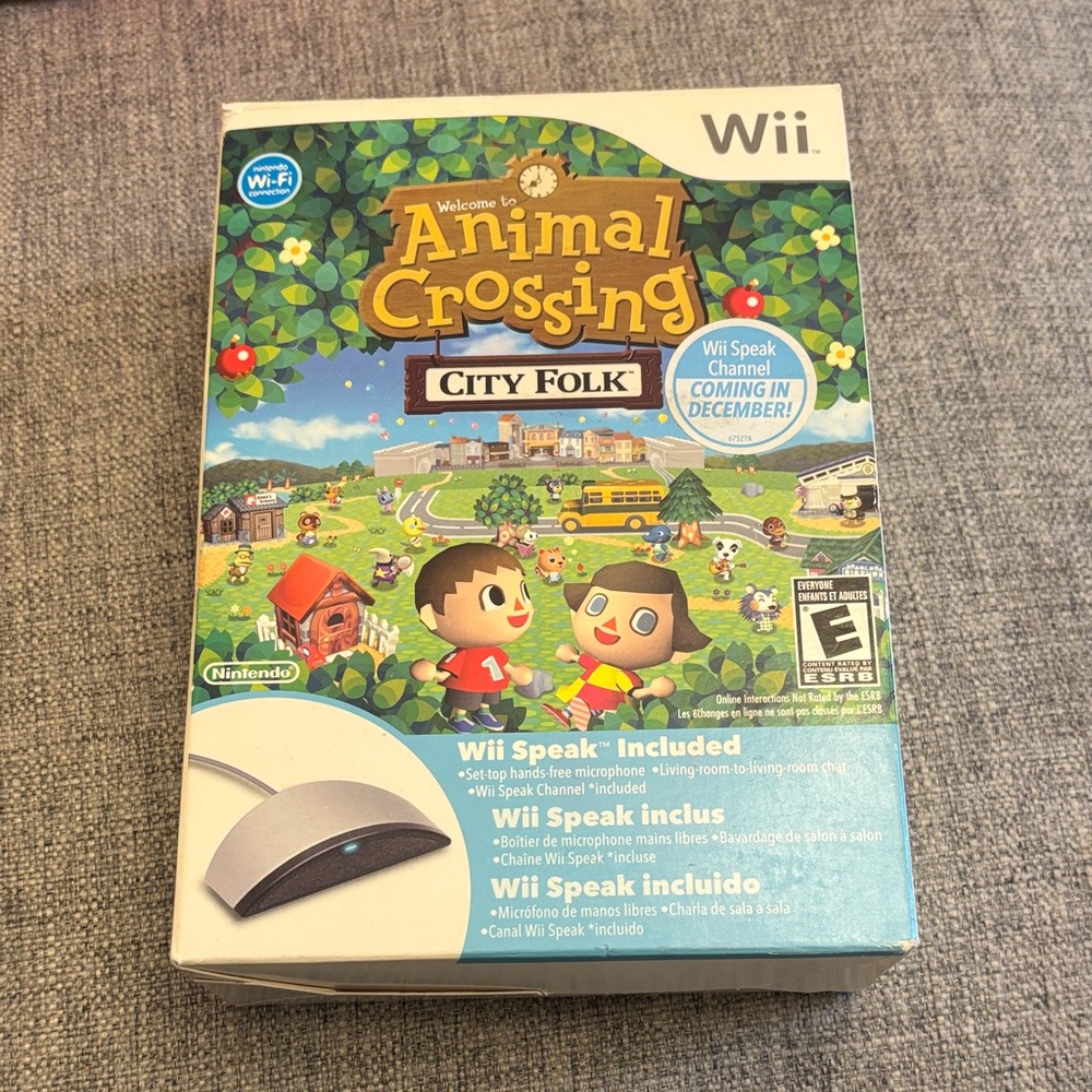 Nintendo Animal Crossing: City Folk for Wii - Wii speak edition
